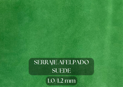 Piel de serraje afelpado