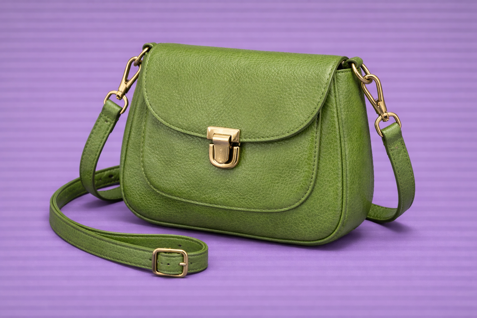 Bolso de piel de cordero lavada sin cromo