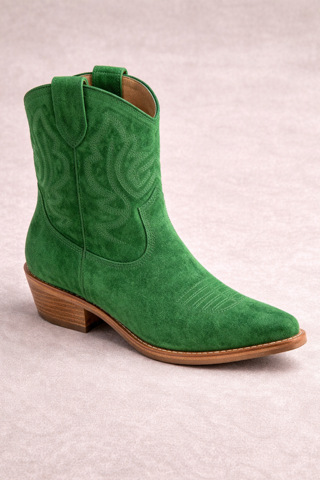 bota cowboy serraje afelpado