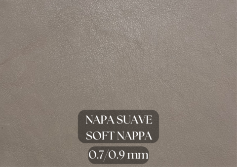 Piel de napa suave