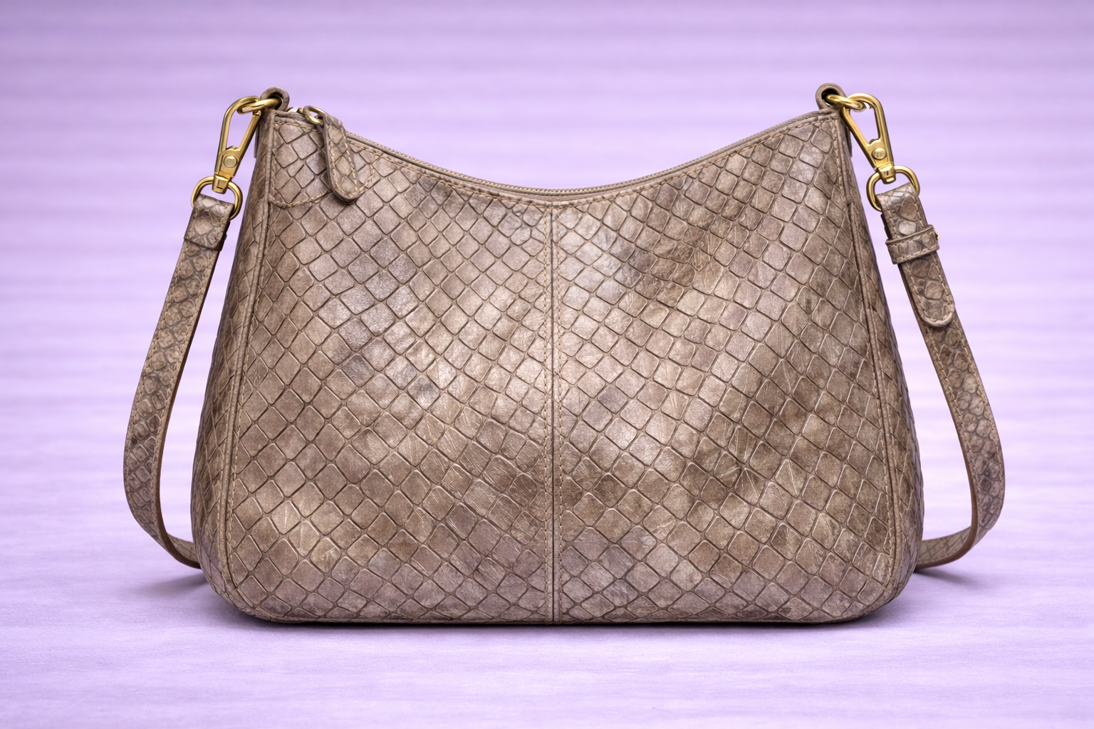 Bolso grabado exotico