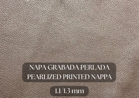 Piel napa grabada perlada