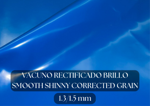 Piel vacuno rectificado brillo