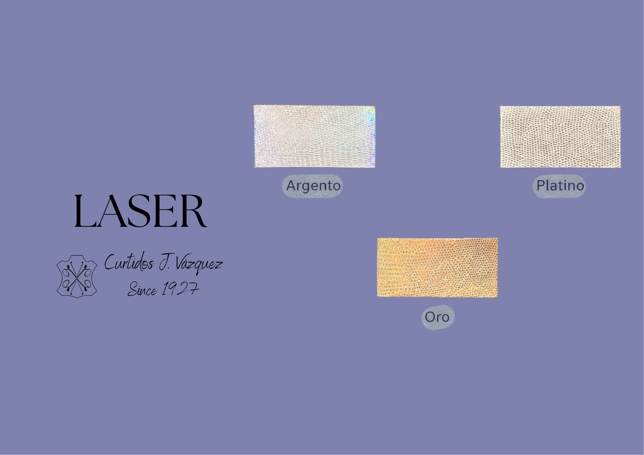 carta de colores piel grabado exotico efecto iris