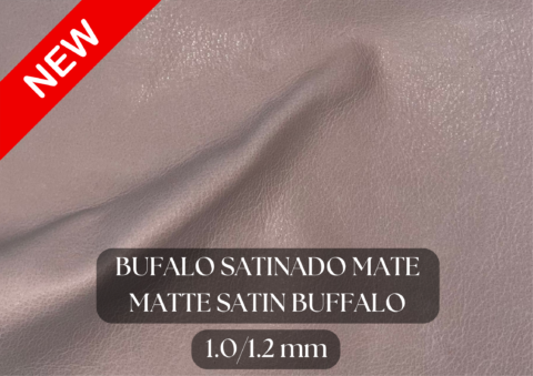 Piel de bufalo satinado mate