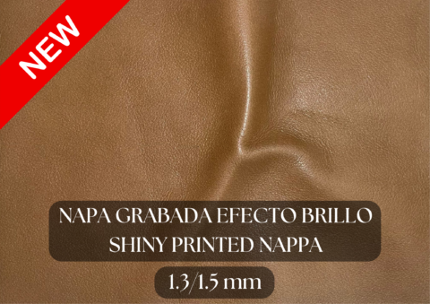 Piel vacuno grabado brillo