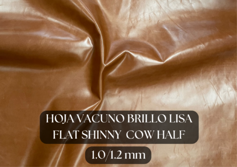 Piel hoja vacuno brillo lisa