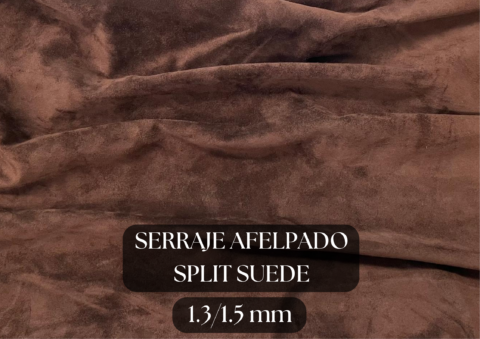 Piel serraje afelpado