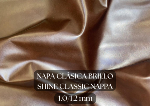 Piel napa clasica brillo