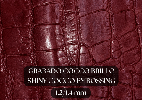 Piel grabado cocco